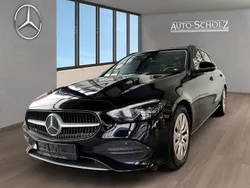 Schwarz Gebraucht 2022 Mercedes C220 Advanced Limousine | 25.787 € (Guter Preis)