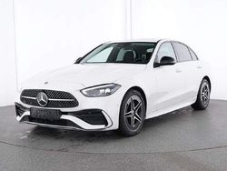Polarweiss unilack Gebraucht 2023 Mercedes C220 AMG line Limousine | 45.990 €