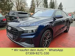 Blau Gebraucht 2018 Audi Q8 S-Line SUV | 40.499 € (Guter Preis)