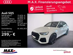 Gletscherweiß metallic Gebraucht 2025 Audi SQ5 Sport SUV | 73.879 € (Superpreis)
