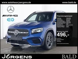 Metalliclack spektralblau Gebraucht 2024 Mercedes GLB220 AMG SUV | 52.840 € (Etwas zu teuer)