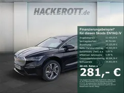 Schwarz Gebraucht 2024 Skoda Enyaq iV SUV | 52.480 €