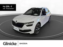Moonweiss metallic Gebraucht 2021 Skoda Kamiq Monte Carlo SUV | 31.780 €