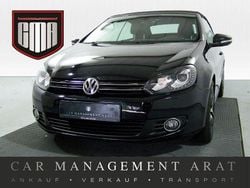 Blau (metallic) Gebraucht 2012 VW Golf Cabriolet Exclusive Cabrio | 8.998 € (Guter Preis)