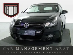 Blau (metallic) Gebraucht 2012 VW Golf Cabriolet Exclusive Cabrio | 9.554 € (Fairer Preis)