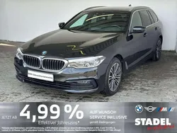 Black sapphire metallic Gebraucht 2020 BMW 520 Sport Line Kombi | 23.440 € (Fairer Preis)