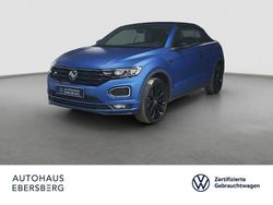 Blau Gebraucht 2021 VW T-Roc Cabriolet Edition Cabrio | 28.900 € (Etwas zu teuer)