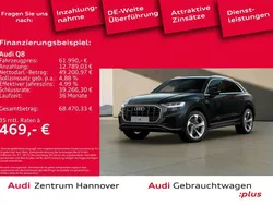 Mythosschwarz metallic Gebraucht 2022 Audi Q8 Ambiente SUV | 61.990 € (Guter Preis)