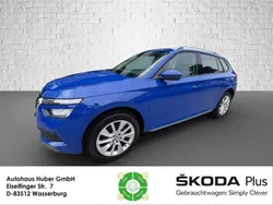 Energyblau uni Gebraucht 2020 Skoda Kamiq Style SUV | 21.980 € (Fairer Preis)