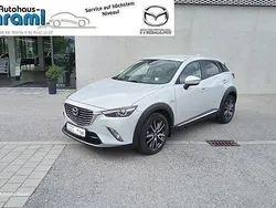 Mondsteinweiß metallic (metallic) Gebraucht 2018 Mazda CX-3 Sports-Line SUV | 19.990 € (Fairer Preis)