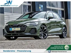 Distriktgrün metallic Neu 2025 Audi A3 Sportback S-Line Kombi | 37.900 € (Guter Preis)