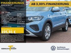 Blau Gebraucht 2024 VW T-Cross Life SUV | 24.880 € (Fairer Preis)