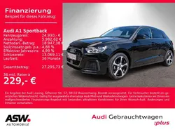 Mythosschwarz metallic Gebraucht 2024 Audi A1 Sportback Advanced Plus Kleinwagen | 23.960 € (Fairer Preis)
