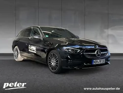 Metalliclack obsidianschwarz Gebraucht 2024 Mercedes C200 Avantgarde Kombi | 45.810 € (Teuer)