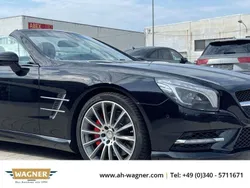 Obsidianschwarz metalliclack Gebraucht 2012 Mercedes SL350 AMG line Cabrio | 28.999 € (Superpreis)