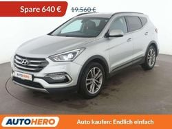 Grau Gebraucht 2016 Hyundai Santa Fe Premium SUV | 18.920 € (Fairer Preis)
