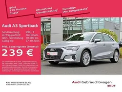 Florettsilber metallic Gebraucht 2024 Audi A3 Sportback Advanced Plus Kombi | 27.980 € (Guter Preis)