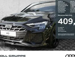 Mythosschwarz metallic Neu 2025 Audi A3 Sportback S-Line Limousine | 43.490 € (Fairer Preis)
