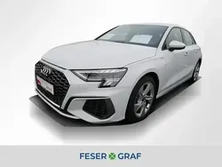 Gletscherweiß Gebraucht 2023 Audi A3 Sportback Business Limousine | 29.880 € (Fairer Preis)