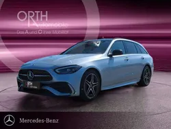 Metalliclack hightechsilber Gebraucht 2023 Mercedes C200 AMG line Kombi | 41.449 €
