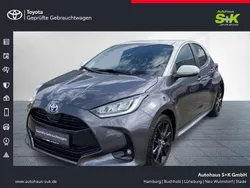 Marlingrau Gebraucht 2022 Toyota Yaris Hybrid Style Kleinwagen | 20.879 € (Fairer Preis)