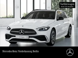 Polarweiß Gebraucht 2024 Mercedes C300e AMG Kombi | 47.990 € (Fairer Preis)
