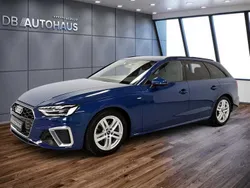 Blau Gebraucht 2023 Audi A4 S-Line Kombi | 30.460 € (Superpreis)