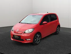 Rot Gebraucht 2021 Skoda Citigo-e IV Best of Kleinwagen | 13.822 € (Etwas zu teuer)