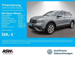 Pyritsilber metallic Gebraucht 2024 VW Tiguan Allspace Life SUV | 37.990 € (Guter Preis)