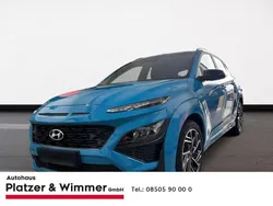 Blau Gebraucht 2021 Hyundai Kona N Line SUV | 18.790 € (Guter Preis)