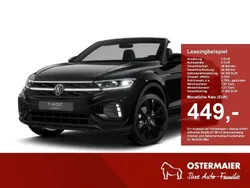 Schwarz Neu 2025 VW T-Roc Cabriolet R-line Cabrio | 43.300 € (Guter Preis)