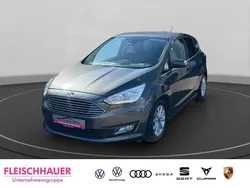 Grau Gebraucht 2018 Ford C-MAX Titanium Van / Kleinbus | 10.990 € (Fairer Preis)