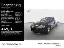 Mythosschwarz metallic Gebraucht 2018 Audi A4 S-Line Kombi | 25.980 € (Teuer)