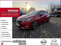 Rot Gebraucht 2019 Nissan Micra N-Connecta Limousine | 11.200 € (Fairer Preis)