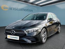 Schwarz Gebraucht 2024 Mercedes A200 AMG Limousine | 32.249 € (Fairer Preis)