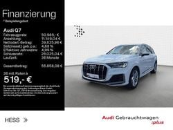Gletscherweiß metallic Gebraucht 2021 Audi Q7 S-Line SUV | 50.985 € (Guter Preis)