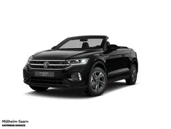 Schwarz Neu 2025 VW T-Roc Cabriolet R-line Cabrio | 40.500 € (Guter Preis)
