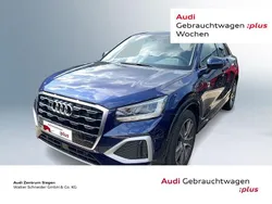 Navarrablau metallic (metallic) Gebraucht 2021 Audi Q2 Advanced SUV | 19.410 € (Fairer Preis)