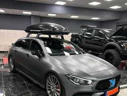 Grau Gebraucht 2019 Mercedes CLA200 Shooting Brake AMG Kombi | 32.000 €