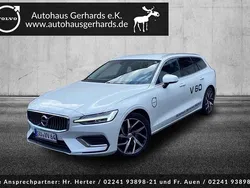 Crystal white pearl Gebraucht 2020 Volvo V60 Inscription Kombi | 30.990 € (Fairer Preis)