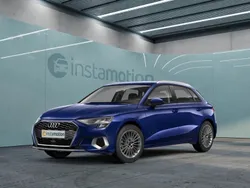 Blau Gebraucht 2021 Audi A3 Sportback Advanced Plus Limousine | 24.026 € (Guter Preis)