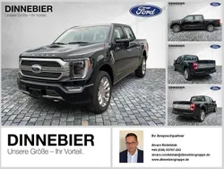 Schwarz (metallic) Gebraucht 2023 Ford F-150 Limited Abholung | 75.495 € (Superpreis)