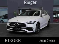 Weiß Gebraucht 2024 Mercedes C300 AMG Limousine | 45.443 € (Guter Preis)