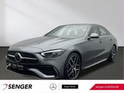 Grau Gebraucht 2024 Mercedes C220 AMG Limousine | 45.780 € (Fairer Preis)