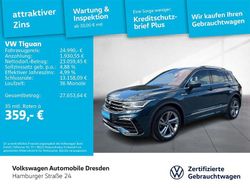 Blau Gebraucht 2021 VW Tiguan R-line SUV | 24.990 € (Superpreis)