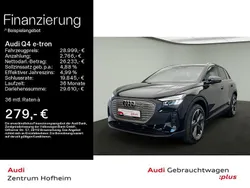 Mythosschwarz metallic Gebraucht 2022 Audi Q4 e-tron Sport SUV | 28.999 € (Superpreis)