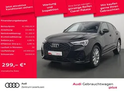 Mythosschwarz Gebraucht 2024 Audi Q3 Sportback S-Line SUV | 40.880 € (Fairer Preis)