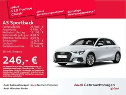 Gletscherweiß metallic Gebraucht 2022 Audi A3 Limousine | 23.989 € (Fairer Preis)