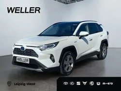 Weiss Gebraucht 2019 Toyota RAV4 Hybrid Lounge SUV | 30.990 € (Fairer Preis)