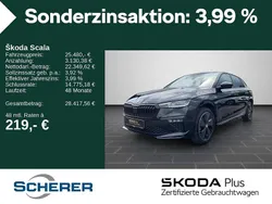 Schwarzmagic perleffekt (metallic) Gebraucht 2024 Skoda Scala Monte Carlo Kleinwagen | 25.480 € (Teuer)